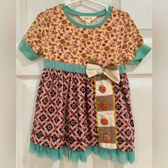 Matilda Jane Multicolor Patterned Top - Picture 1 of 3